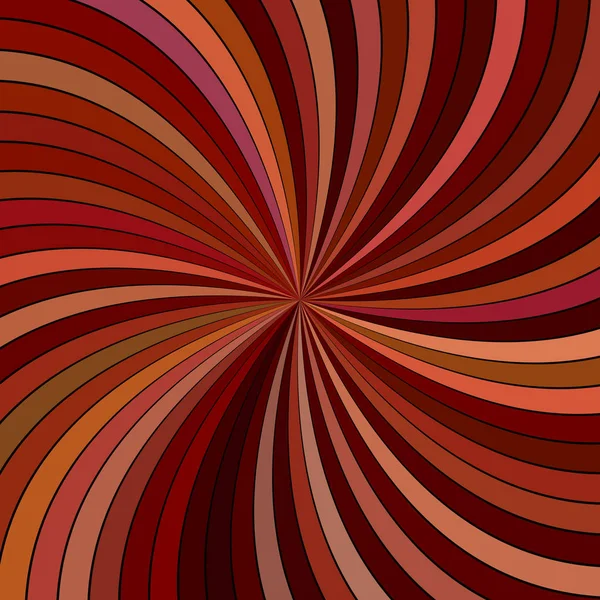 Браун анотація гіпнотичний Спіральний вибух смугою фон-Векторна графіка — стоковий вектор