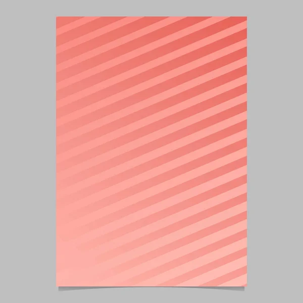 Diseño de página de rayas - fondo de papelería vector abstracto — Archivo Imágenes Vectoriales