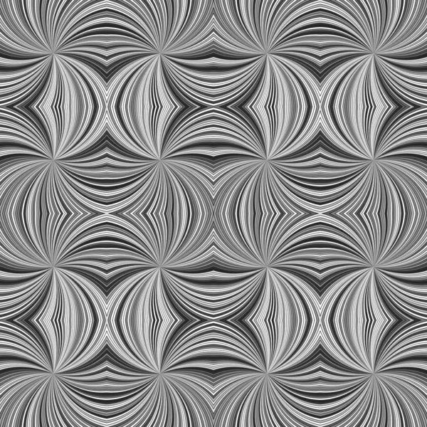 Cinza sem costura abstrato hipnótico redemoinho ray stripe fundo padrão —  Vetores de Stock
