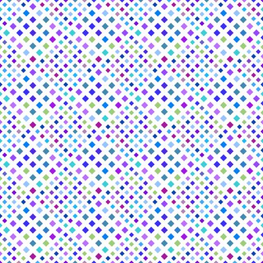 Geometrik çok renkli soyut diyagonal kare desen arka plan