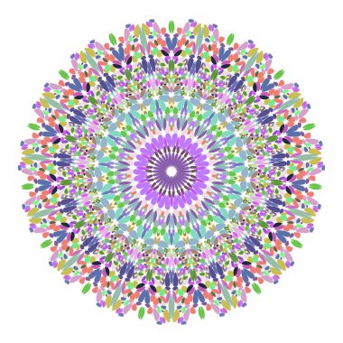 Çiçek süs mandala grafik tasarım