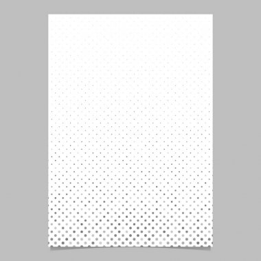 Nokta desen broşür tasarımı - vektör kapağı arka plan