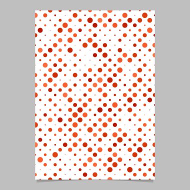 Soyut yineleme daire desen broşür arka plan