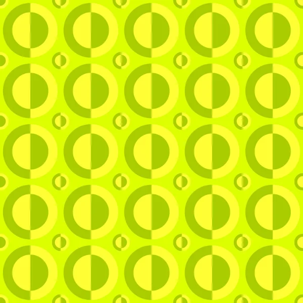 Nahtlose abstrakte Kreis Muster Hintergrunddesign — Stockvektor