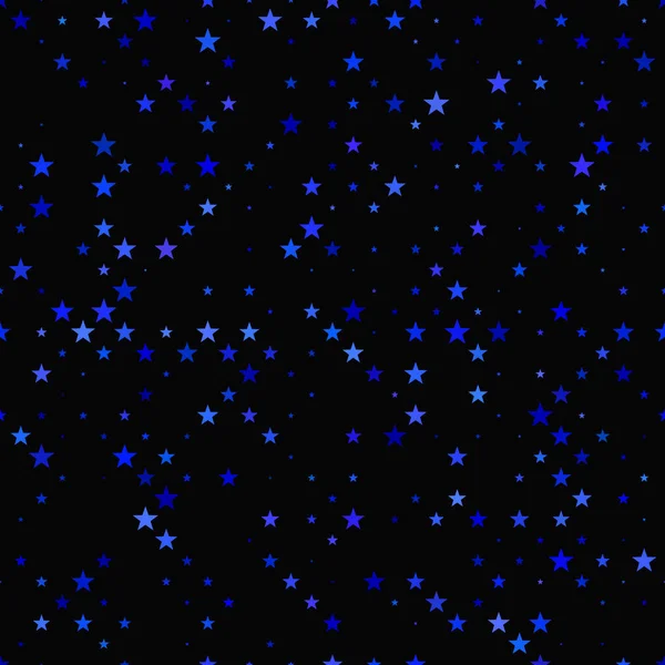 Patrón de estrellas repetidas - vector gráfico de fondo — Vector de stock