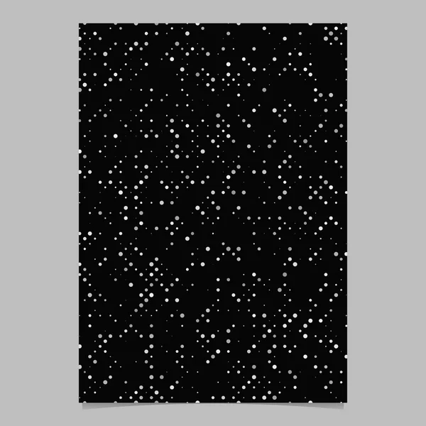 Geometriska dot mönster bakgrund flyer mall-vektor design — Stock vektor