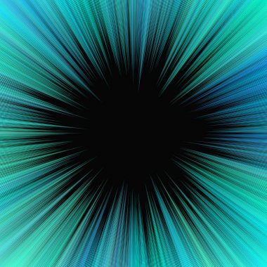 Soyut psychedelic güneş patlaması arka plan tasarımı