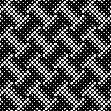 Soyut siyah ve beyaz geometrik daire desen arka plan tasarımı