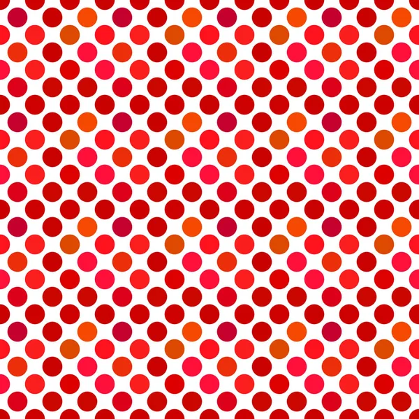 Geometrical dot pattern background - red abstract vector illustration — Stock Vector