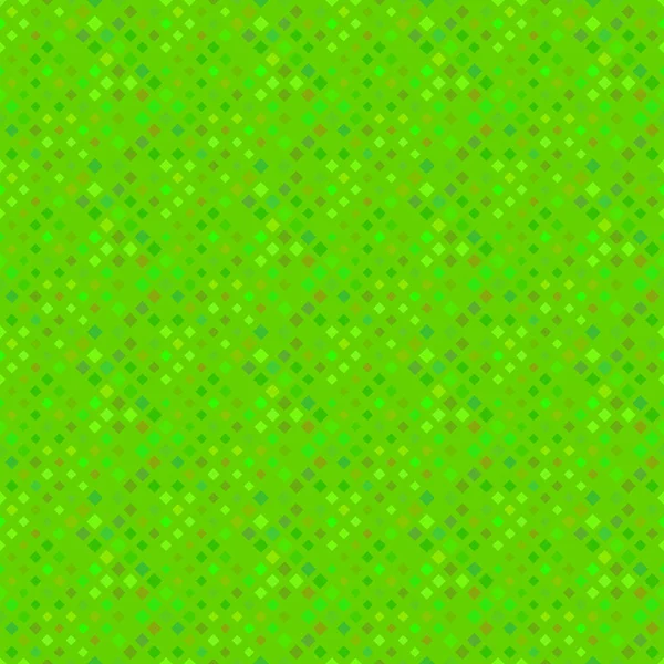 Senza soluzione di continuità verde diagonale modello quadrato disegno di sfondo — Vettoriale Stock
