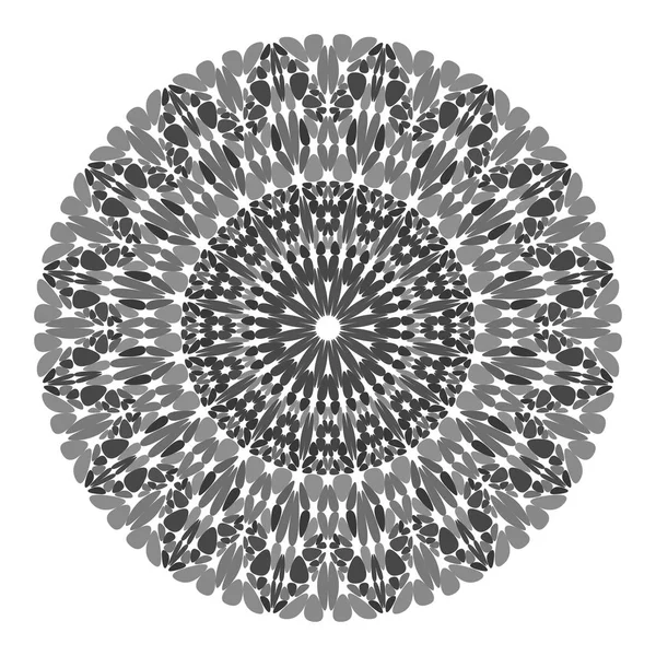 Mandala floral - graphisme vectoriel — Image vectorielle