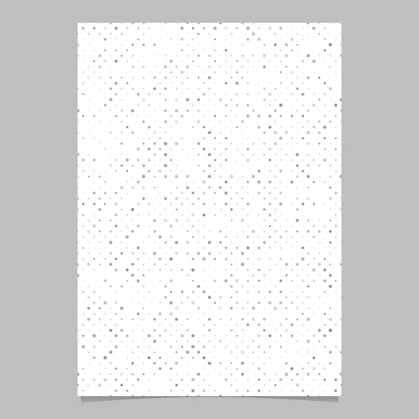Дизайн брошури кольорової крапки - векторний фон обкладинки — стоковий вектор