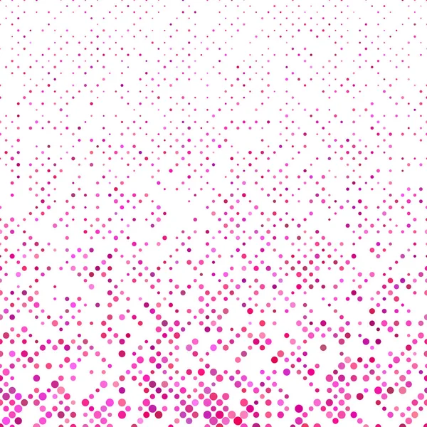 Roze herhalende abstracte dot patroon achtergrond — Stockvector