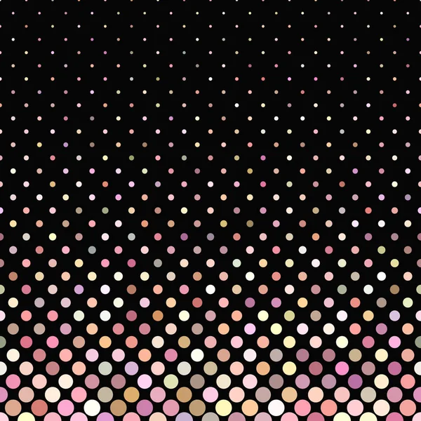 Pink abstract dot pattern - vector snowfall background design — Stock Vector