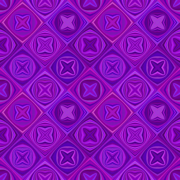 Lila abstrakt diagonal geschwungene Form Fliese Mosaik Muster Hintergrund — Stockvektor