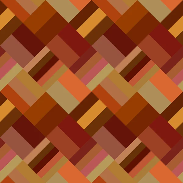 カラフルな幾何学的な斜めの長方形のタイルパターンの背景 — ストックベクタ