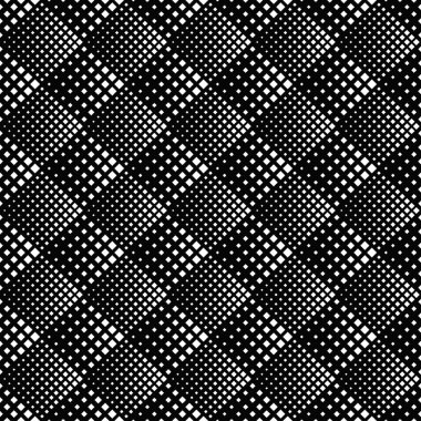 Diyagonal kare desen arka plan - tek renkli vektör grafik tasarım