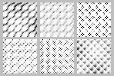 Geometrik soyut kare desen arkaplan dizaynı