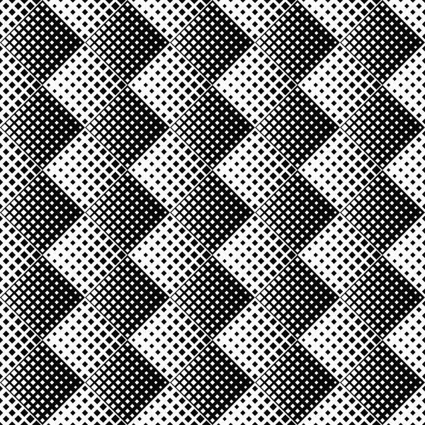 Geometrisch monochroom diagonaal vierkant patroon achtergrond ontwerp — Stockvector