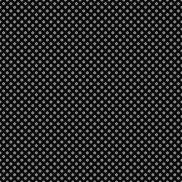 Zwart-wit geometrische abstracte vierkante patroon achtergrond — Stockvector