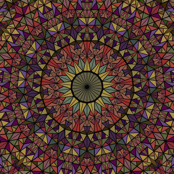 Dynamisk färgglad geometrisk abstrakt triangel mosaik bakgrund — Gratis stockfoto