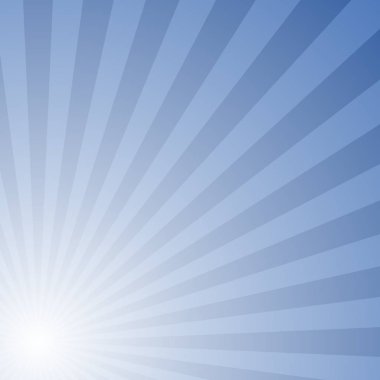 Soyut asimetrik degrade sunburst arka plan tasarımı