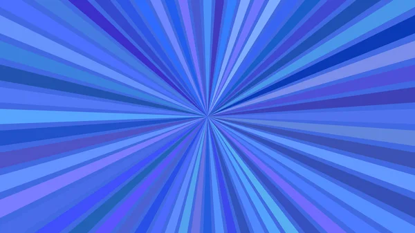 Blu astratto ipnotico esplosivo concetto di sfondo — Vettoriale Stock