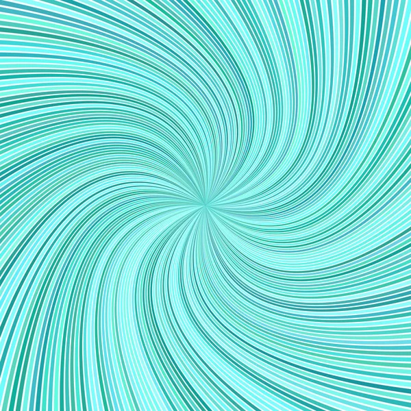 Hypnotiserende abstracte gestreepte Swirl achtergrond ontwerp van gebogen stralen — Stockvector