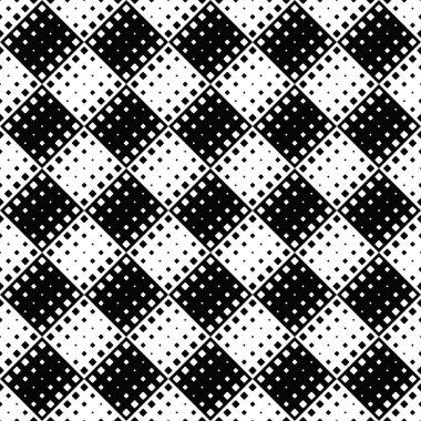 Mono soyut Dikişsiz yuvarlak kare desen arka plan tasarımı