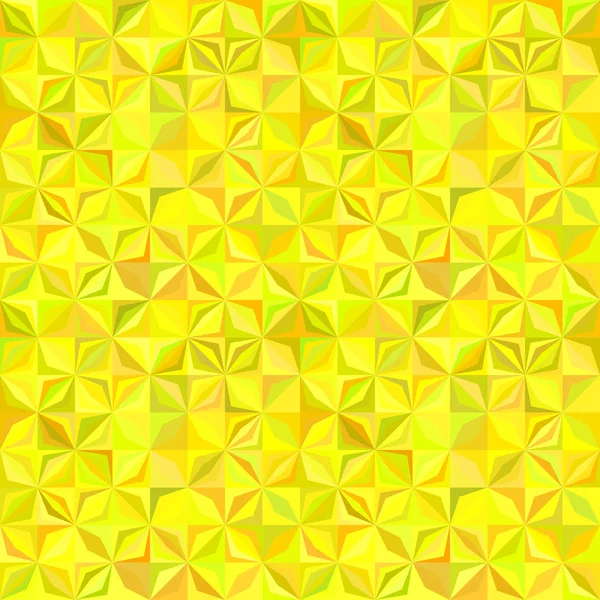 Yellow pattern - vector tiled mosaic background — Stock Vector