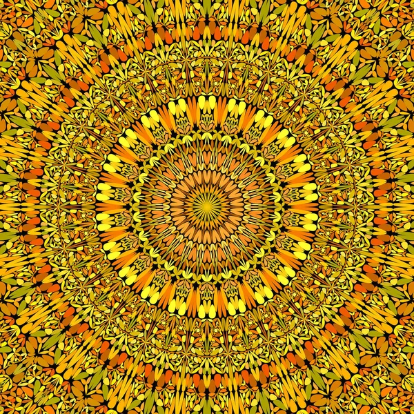 Fundal abstract floral mandala geometrie vectorială circulară — Vector de stoc