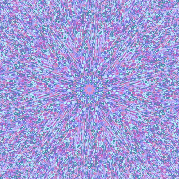 Hypnotique dynamique géométrique carreaux ronds fond de motif — Image vectorielle