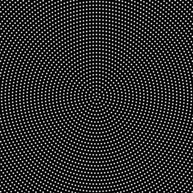 Halftone retro yuvarlak daire desen arka plan tasarımı