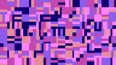 Rastgele soyut kaotik geometrik mozaik desen arka plan