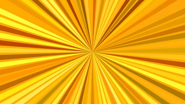 Orange psychedelic abstract striped ray burst background design — Stock Vector