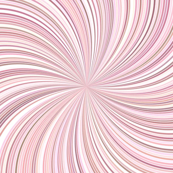 Pink abstract psychedelic spiral ray stripe background — Stock Vector