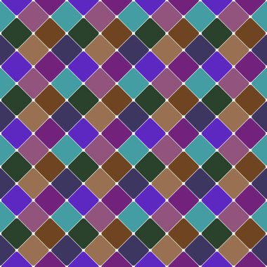 Soyut pastel çapraz kare desen arka plan tasarımı