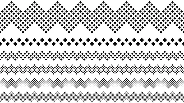 Soyut geometrik yinelenen kare sayfa bölücü koleksiyonu