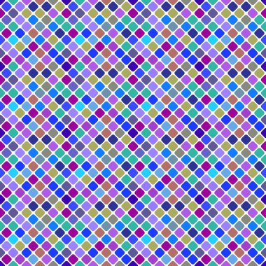 Dikişsiz soyut geometrik çok renkli kare desen arka plan