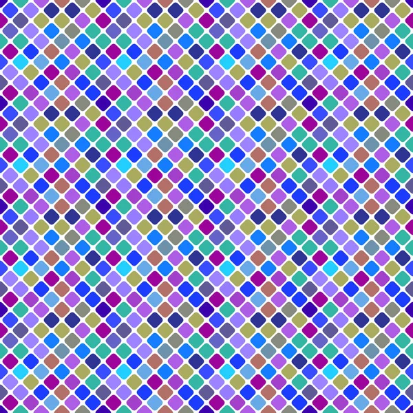 Fond carré géométrique multicolore abstrait sans couture — Image vectorielle