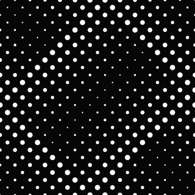 Dikişsiz soyut tek renkli daire desen arka plan tasarımı