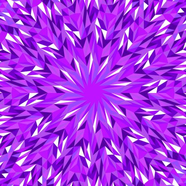 Geometrik dinamik radyal döşenmiş mozaik desen arka plan