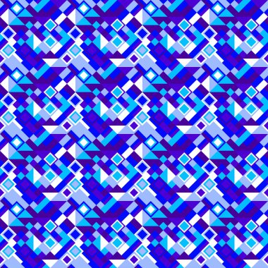 Soyut renkli diyagonal mozaik desen arka plan tasarımı