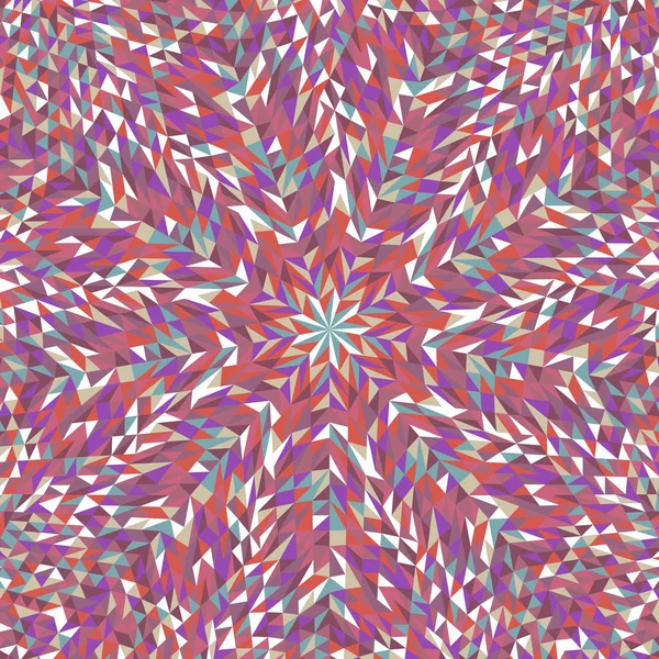 Soyut geometrik renkli karo mozaik desen arka plan tasarımı — Stok Vektör