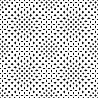 Dikişsiz geometrik soyut kavisli yıldız desen arka planı