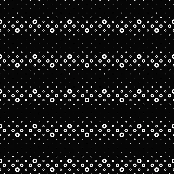 黑白几何环图案背景 — 图库矢量图片