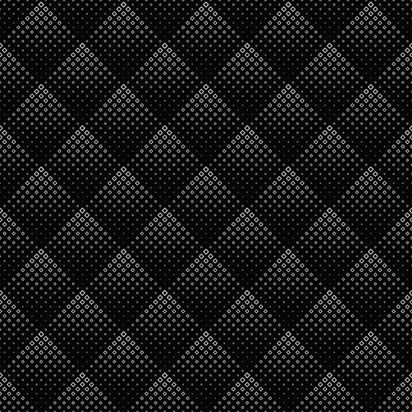 Abstrakte monochrome diagonale quadratische Muster Hintergrunddesign — Stockvektor