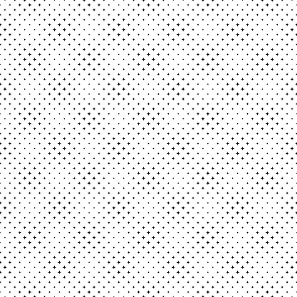 Monochroom abstract naadloze ster patroon achtergrond ontwerp — Stockvector