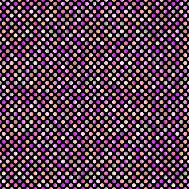 Gradyan daire desen arka planı - soyut vektör grafiği