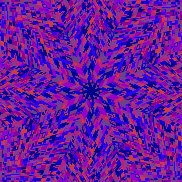 Colorido geométrico abstrato redondo azulejo padrão mosaico fundo — Vetor de Stock